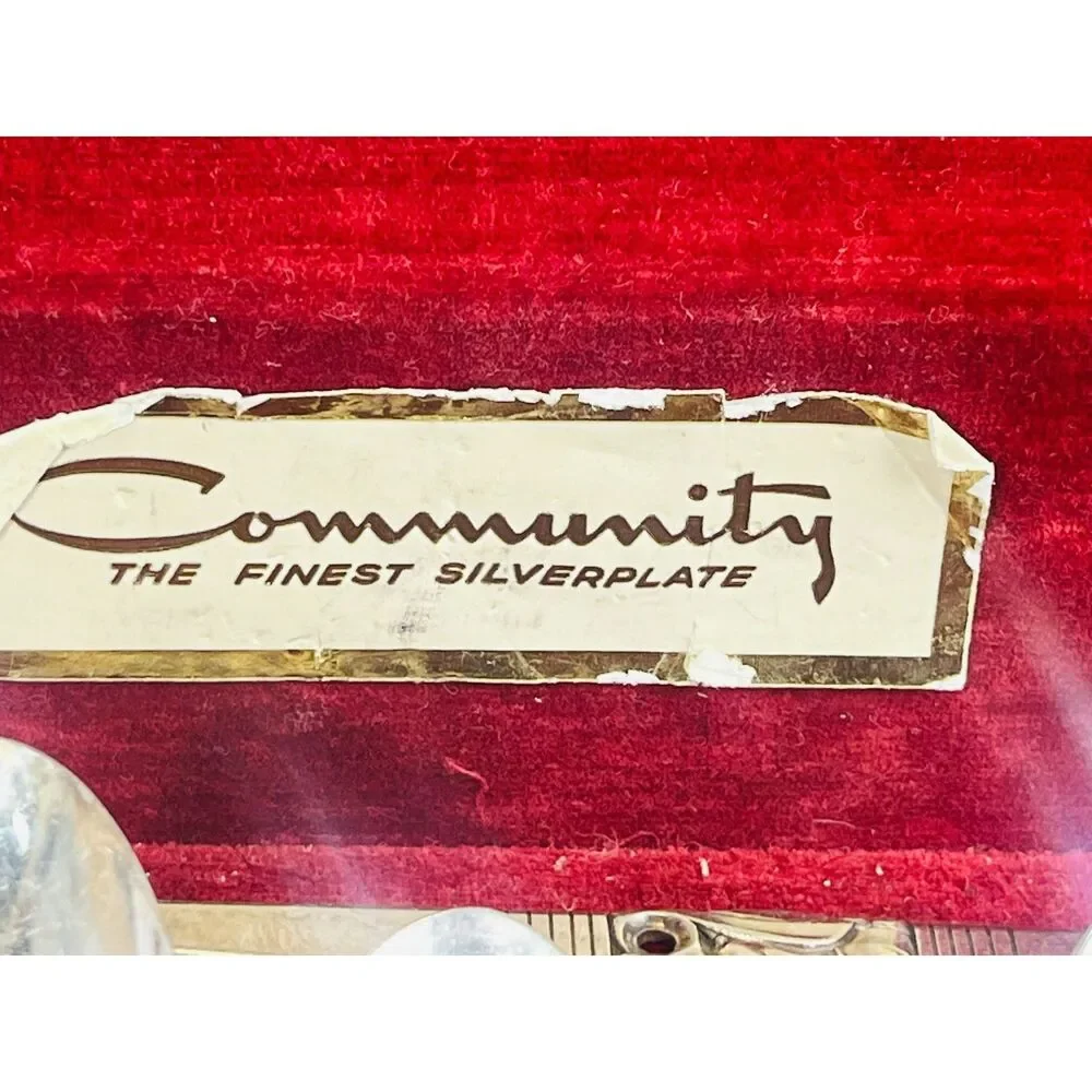Vintage Oneida Community Morning Star Silverplate Flatware Set Incomplete Set